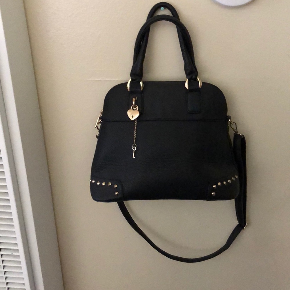 Black Aldo Satchel